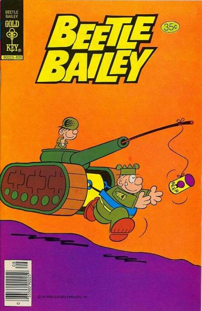 Cover for Beetle Bailey (Western, 1978 series) #122 [Gold Key]