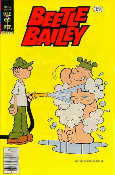 Cover for Beetle Bailey (Western, 1978 series) #124 [Gold Key]