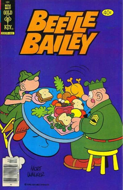 Cover for Beetle Bailey (Western, 1978 series) #131 [Gold Key]