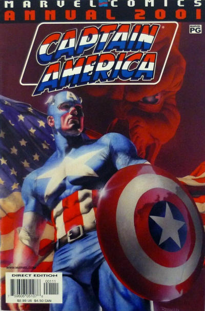 Cover for Captain America 2001 (Marvel, 2001 series) 