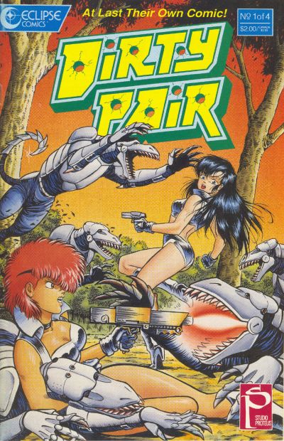Cover for Dirty Pair (Eclipse, 1988 series) #1