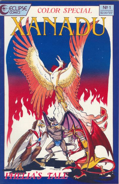 Cover for Xanadu Color Special (Eclipse, 1988 series) #1