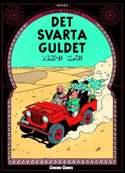 Cover for Tintins äventyr (Bonnier Carlsen, 2004 series) #15 - Det svarta guldet
