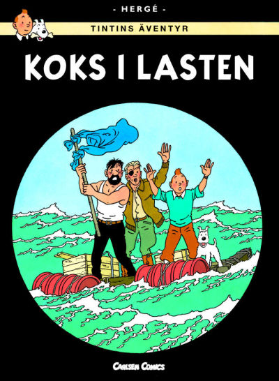 Cover for Tintins äventyr (Bonnier Carlsen, 2004 series) #19 - Koks i lasten