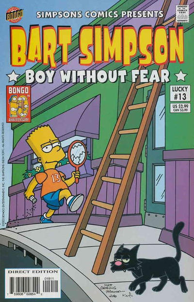 Cover for Simpsons Comics Presents Bart Simpson (Bongo, 2000 series) #13 [Direct Edition]