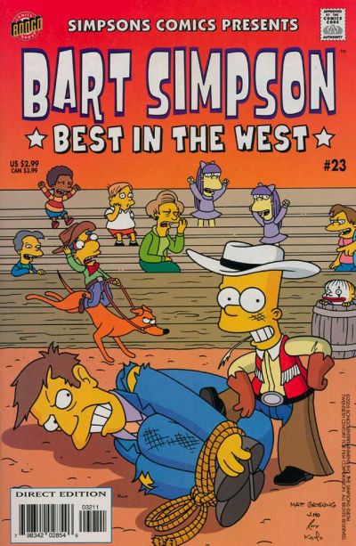 Cover for Simpsons Comics Presents Bart Simpson (Bongo, 2000 series) #23