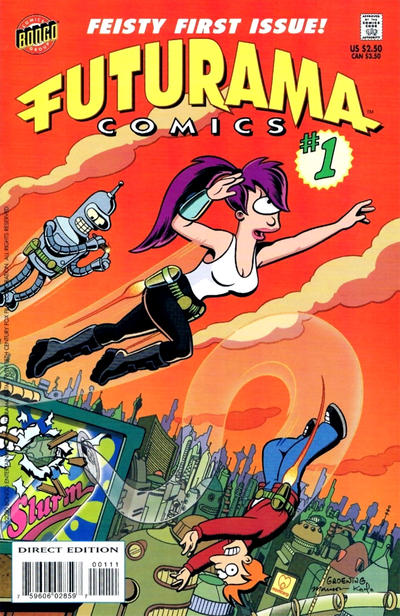 Cover for Bongo Comics Presents Futurama Comics (Bongo, 2000 series) #1