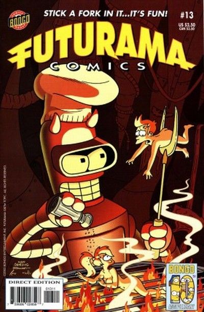 Cover for Bongo Comics Presents Futurama Comics (Bongo, 2000 series) #13 [Direct Edition]