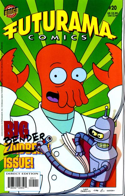 Cover for Bongo Comics Presents Futurama Comics (Bongo, 2000 series) #20