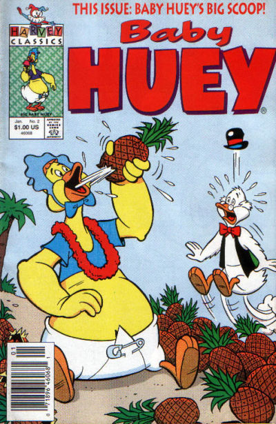 Cover for Baby Huey (Harvey, 1991 series) #2 [Newsstand]