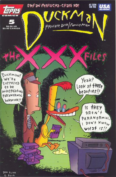 Cover for Duckman (Topps, 1994 series) #5