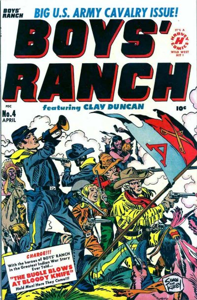 Cover for Boys' Ranch (Harvey, 1950 series) #4