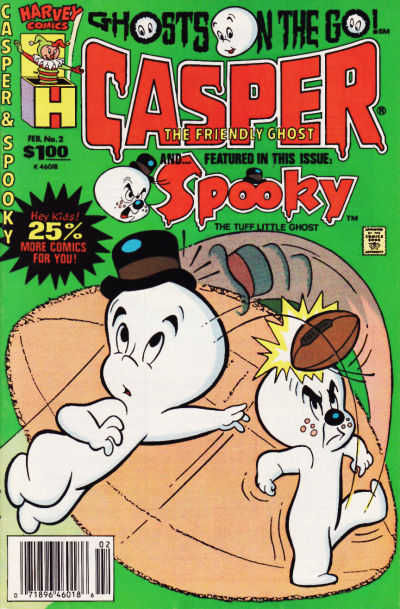 Cover for Casper and ... (Harvey, 1987 series) #2 [Newsstand]