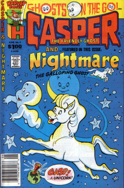 Cover for Casper and ... (Harvey, 1987 series) #4 [Newsstand]