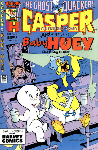 Cover for Casper and ... (Harvey, 1987 series) #9