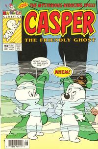 Cover Thumbnail for Casper the Friendly Ghost (Harvey, 1991 series) #23 [Newsstand]