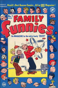 Cover for Family Funnies (Harvey, 1950 series) #7