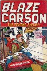 Cover Thumbnail for Blaze Carson Comics (Superior, 1948 series) #1