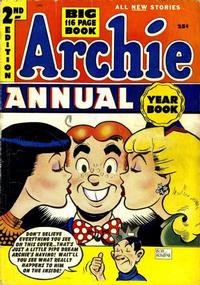Cover Thumbnail for Archie Annual (Archie, 1950 series) #2