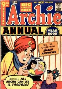 Cover Thumbnail for Archie Annual (Archie, 1950 series) #9
