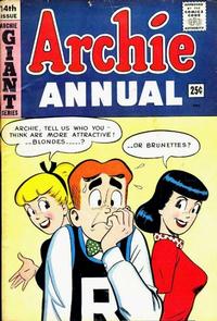 Cover Thumbnail for Archie Annual (Archie, 1950 series) #14