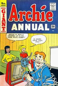 Cover Thumbnail for Archie Annual (Archie, 1950 series) #16