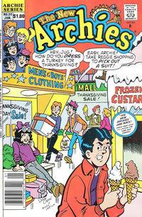 Cover Thumbnail for The New Archies (Archie, 1987 series) #20 [Newsstand]