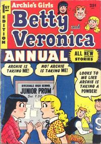 Cover Thumbnail for Archie's Girls, Betty and Veronica Annual (Archie, 1953 series) #1
