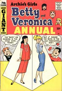 Cover Thumbnail for Archie's Girls, Betty and Veronica Annual (Archie, 1953 series) #7
