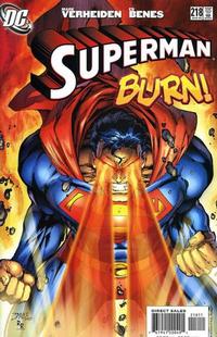 Cover Thumbnail for Superman (DC, 1987 series) #218 [Direct Sales]