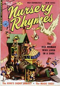 Cover Thumbnail for Nursery Rhymes (Ziff-Davis, 1951 series) #2