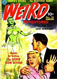 Cover for Weird Adventures (Ziff-Davis, 1951 series) #10