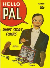 Cover Thumbnail for Hello Pal Comics (Harvey, 1943 series) #2