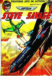Cover Thumbnail for Captain Steve Savage (Avon, 1954 series) #5