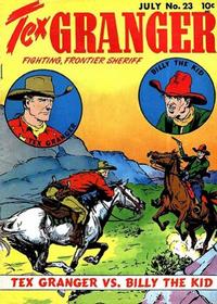 Cover for Tex Granger Adventure Magazine (Parents' Magazine Press, 1948 series) #23