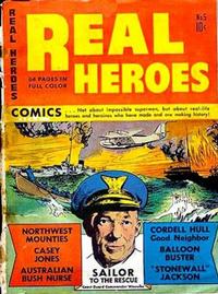 Cover Thumbnail for Real Heroes (Parents' Magazine Press, 1941 series) #5