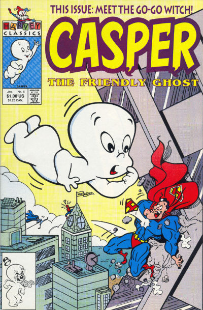 Cover for Casper the Friendly Ghost (Harvey, 1991 series) #6