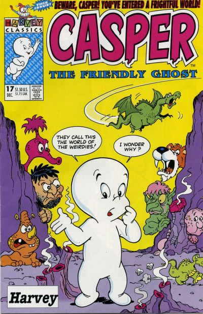 Cover for Casper the Friendly Ghost (Harvey, 1991 series) #17
