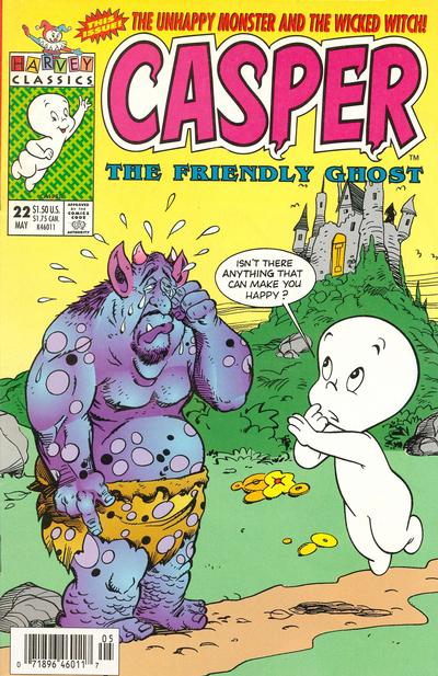 Cover for Casper the Friendly Ghost (Harvey, 1991 series) #22