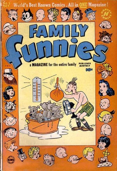 Cover for Family Funnies (Harvey, 1950 series) #2