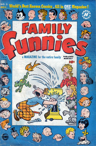 Cover for Family Funnies (Harvey, 1950 series) #3