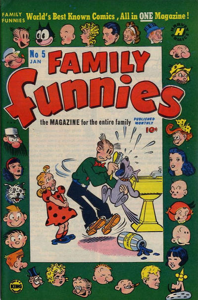Cover for Family Funnies (Harvey, 1950 series) #5