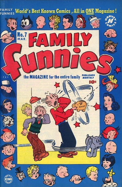 Cover for Family Funnies (Harvey, 1950 series) #7