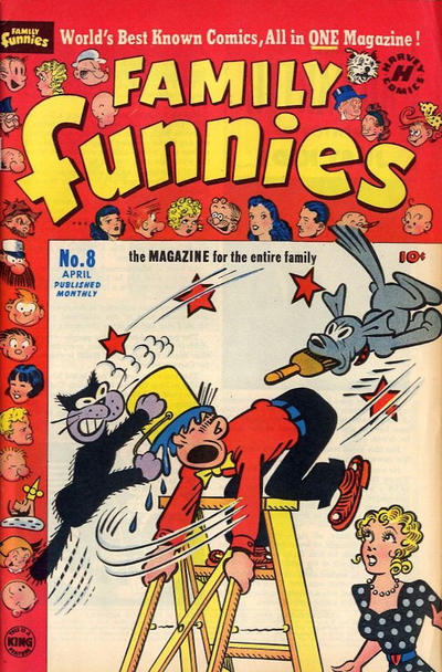 Cover for Family Funnies (Harvey, 1950 series) #8