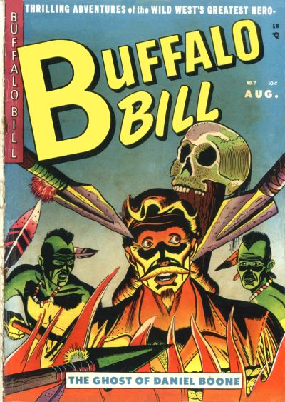Cover for Buffalo Bill (Youthful, 1950 series) #7