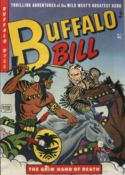 Cover for Buffalo Bill (Youthful, 1950 series) #9
