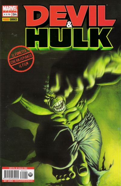 Cover for Devil & Hulk (Marvel Italia, 1994 series) #94