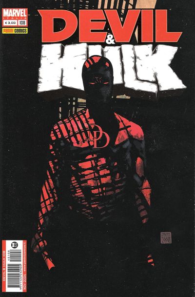 Cover for Devil & Hulk (Marvel Italia, 1994 series) #108