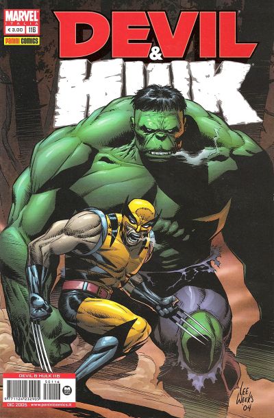 Cover for Devil & Hulk (Marvel Italia, 1994 series) #116