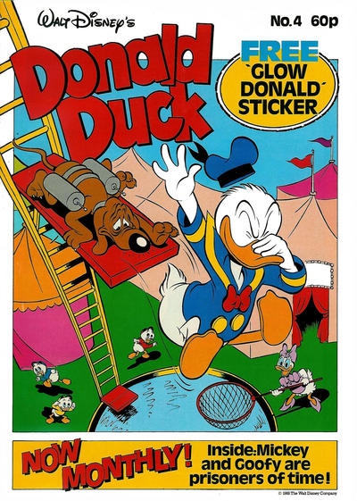 Cover for Walt Disney's Donald Duck (Egmont UK, 1987 series) #4
